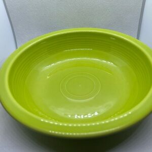 Fiestaware post 86 retired lemongrass Classic Rim 8 3/8 Inch Pasta Bowl 34 OZ